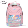 Pink Outdoor Lightweight Fantasy PU Children's Book Bag